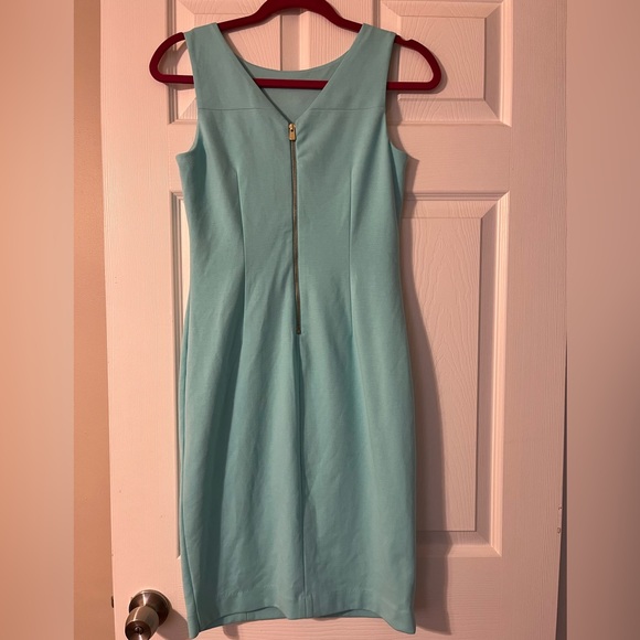 👗 NWT BRFS Aqua Midi Sleeveless Dress 👗 - Picture 2 of 6